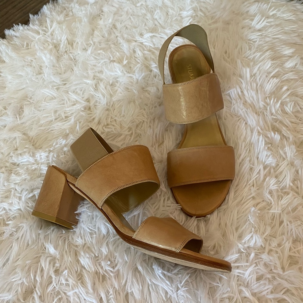 Nude Stuart Weisman Sandals